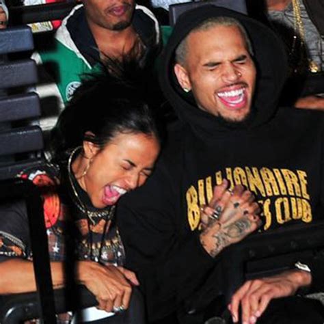 Chris Brown And Karrueche Tran Enjoy Horror Filled Date Night