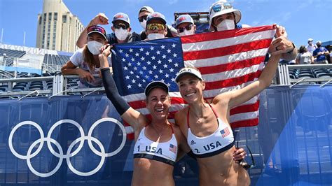 Photos Us Wins Olympic Gold In Womens Beach Volleyball 1069 And 107