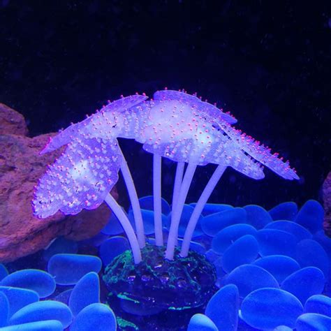 Artificial Swim Glowing Effect Jellyfish Aquarium Decoration Fish Tank