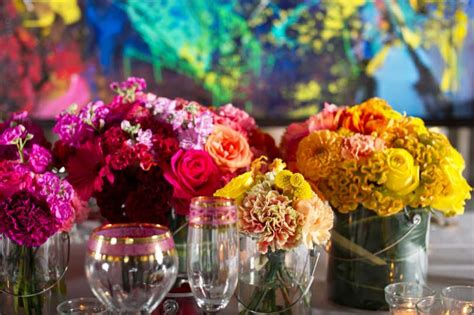 Colourful Art Inspired Wedding Theme Elegantwedding Ca Colorful Drinks Colourful Art Best