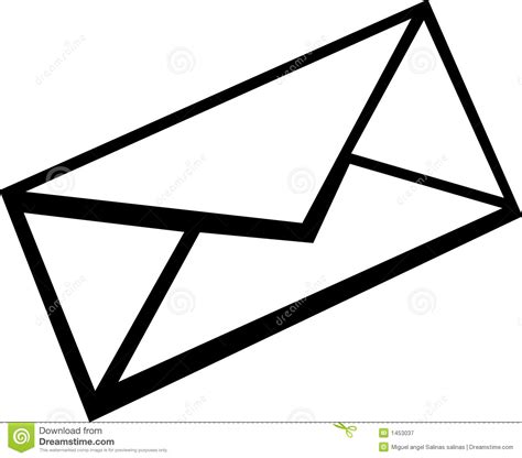 Letter Art Alphabet Mail Envelope Clip Art Black And