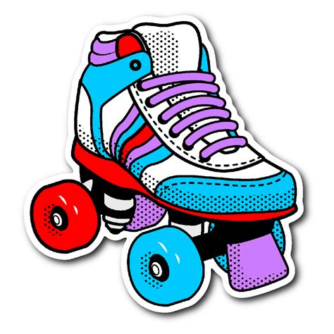 Transparent Background Roller Skate Clip Art