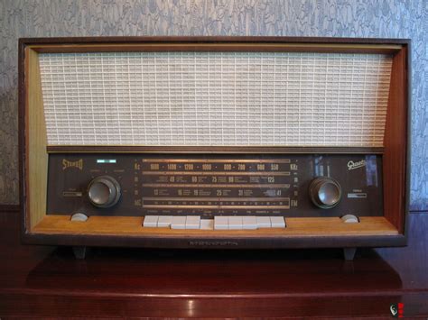 Vintage German Old Tube Radio With Stereo Af Amplifier Photo 800861