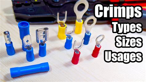 Crimp Connectors Types Usages And Sizes Youtube