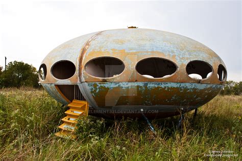 Abandoned Futuro House In Royse City Texas By Element321 On Deviantart