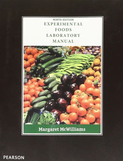 Experimental Foods Mcwilliams Margaret 9780134204611 Books