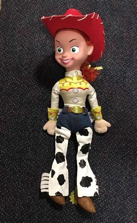 toy story disney pixar jessie cowgirl doll large 18 ragdoll w hard pvc head 1866290161