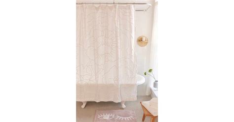 Margot Tufted Floral Shower Curtain Best Home Ts Popsugar Home
