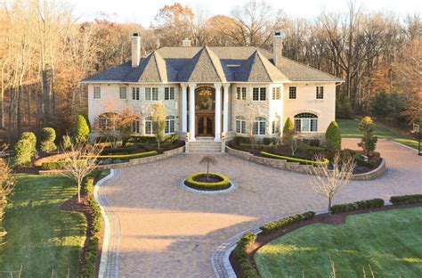 49 Million Newly Listed Colonial Mansion In Colts Neck Nj Homes Of