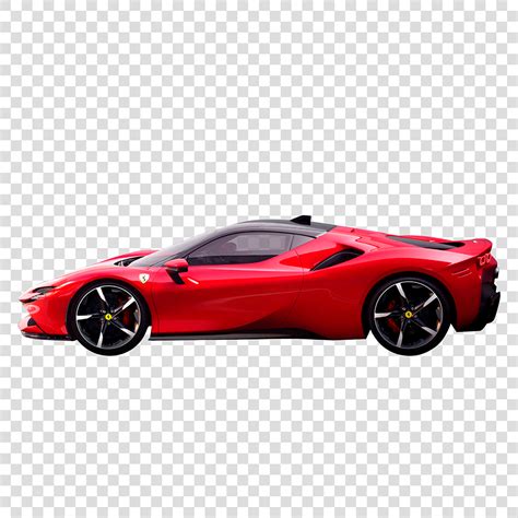 Carro De Lado Ferrari Desenho Zivya