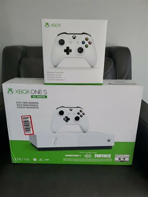 Microsoft Xbox One S All Digital Edition 1tb White Console With