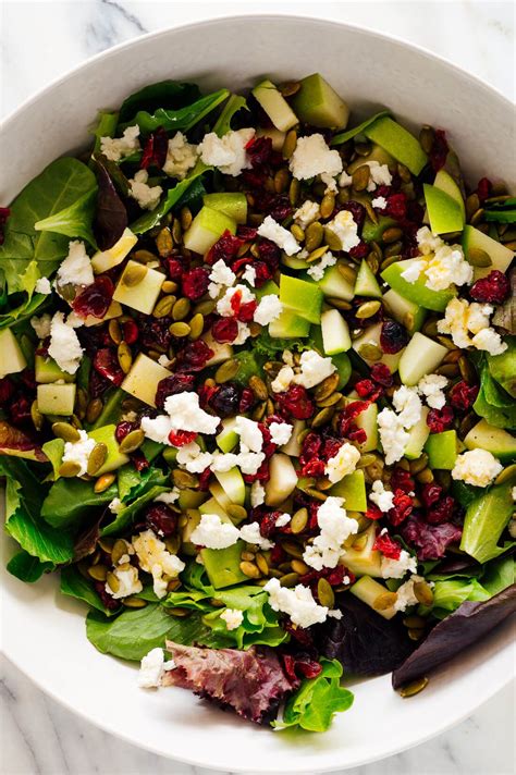 Favorite Green Salad With Apples Cranberries And Pepitas Recipe