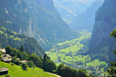 Hiking Lauterbrunnen Valley Wengen Switzerland Scenery Photography