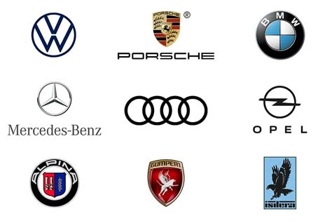 German Car Brands Names List And Logos Of German Cars