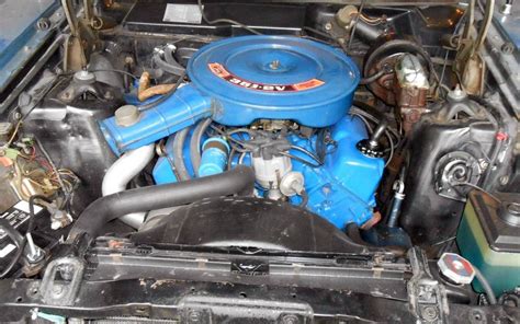1971 Ford Ranchero Squire Engine Barn Finds
