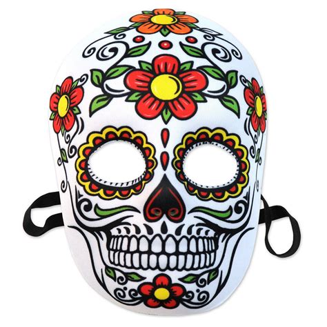 Day Of The Dead Mask Fiesta Party Supplies