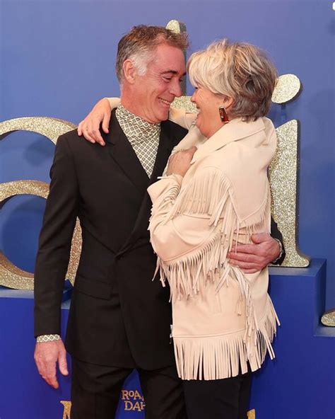 emma thompson 63 is more loved up than ever with greg wise at event big world tale