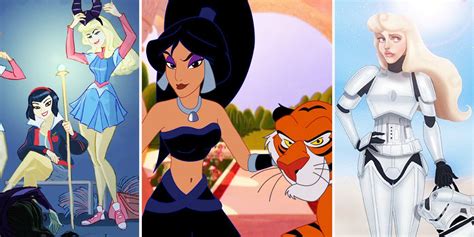 16 Wicked Disney Princesses Redesigned As Villains Screenrant