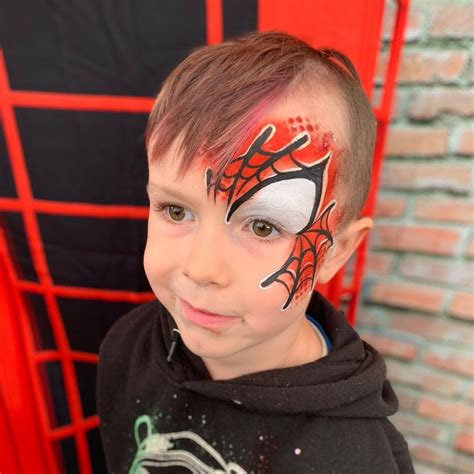 Spider Man Face Paint Easy Artofit