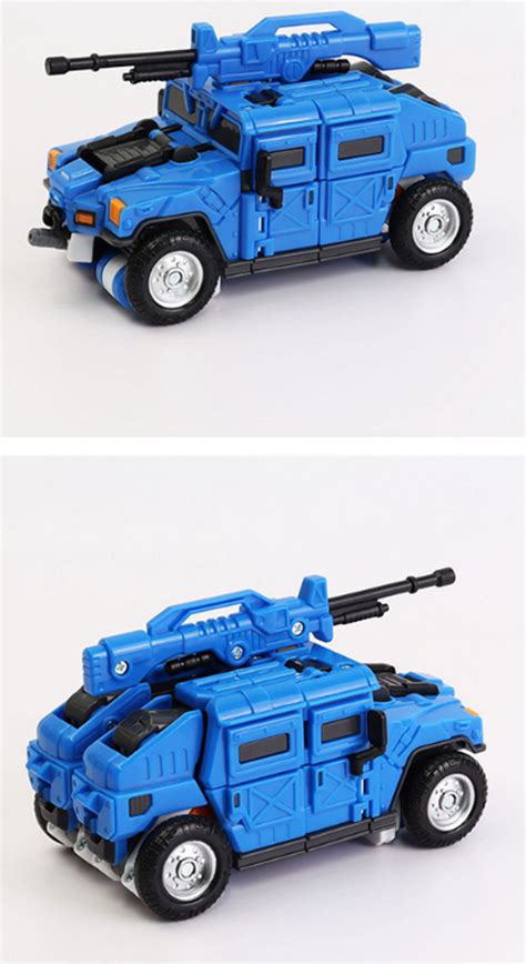 Miniforce Volt Penta X Bot Transformer Toy Car Robot Blue