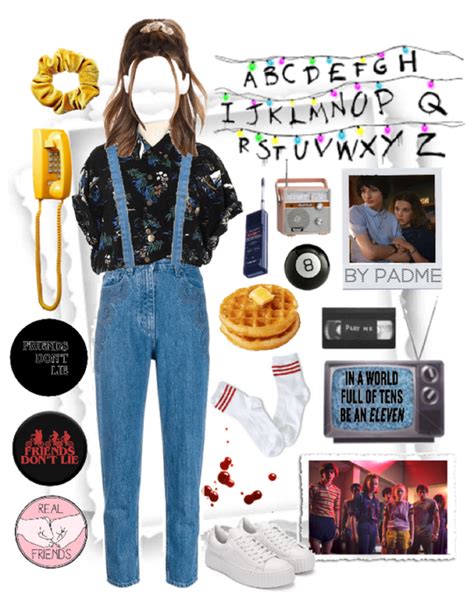 Elevens Style Outfit Shoplook Stranger Things Outfit Stranger