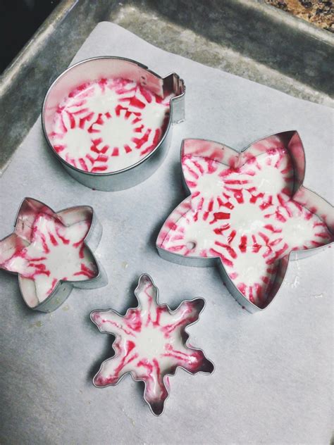 Cut out the swirls and apply glue to the back. Peppermint Candy Christmas Ornaments | Diy christmas ...