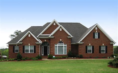 One Story Brick House Plans Brick House Plans House Plans One Story