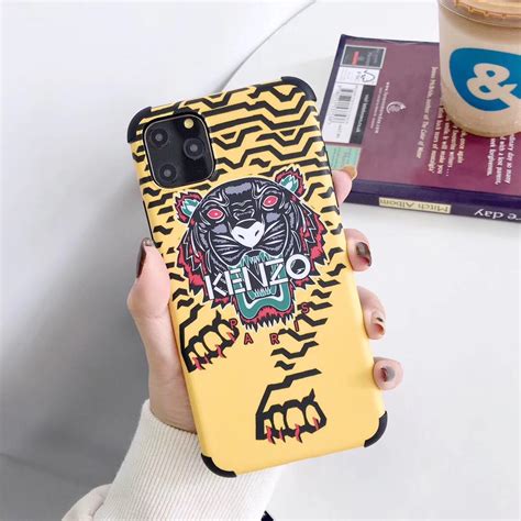 X level iphone 11 pro max case matte finish military grade protective hard back cover with soft edge bumper shockproof and anti drop case. Kenzo Case iPhone 11 Pro Max iPhone XI Pro Tiger case|