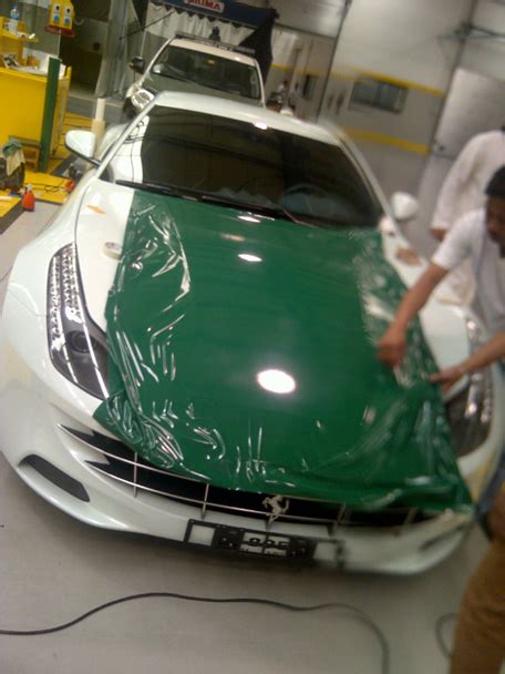 Dubai Police Supercar Ferrari Ff How It Was Branded