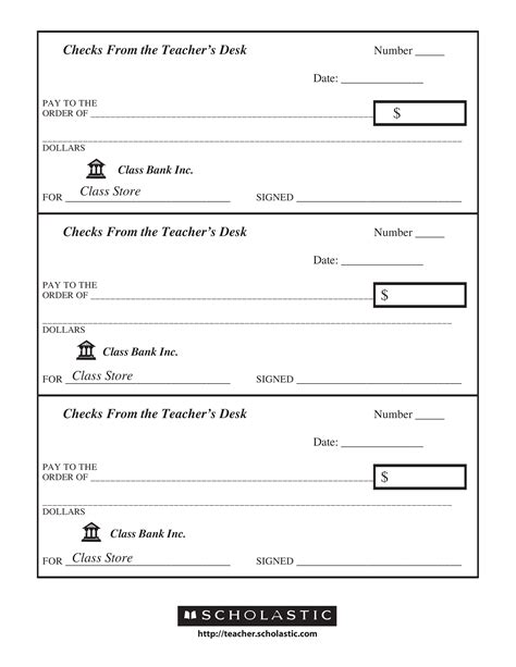 Blank Business Check Template Word