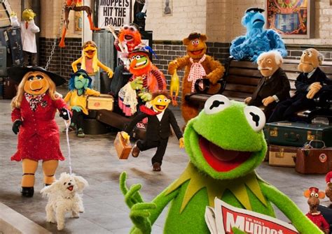 The Muppets Again New Images A Fun Plot Ricky Gervais And Tina Fey
