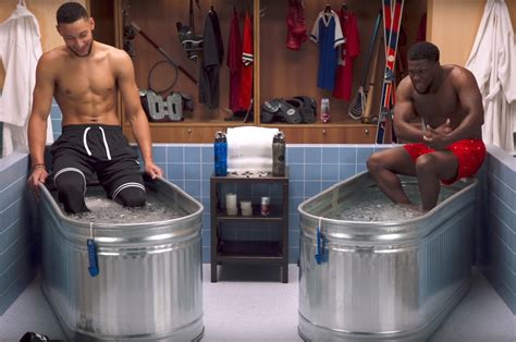 ben simmons appears on kevin hart s ice bath video series crossing broad