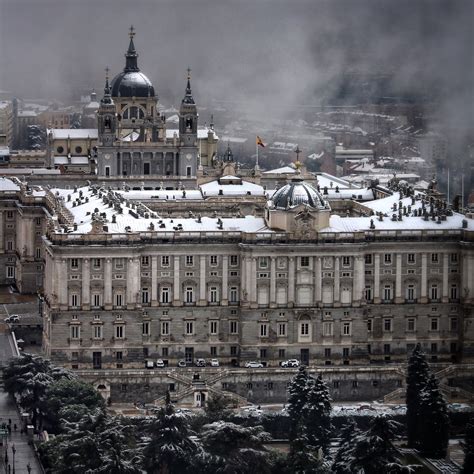 (dicen que hace 50 años. La postal de la semana: Nieve en Madrid - Secretos de Madrid