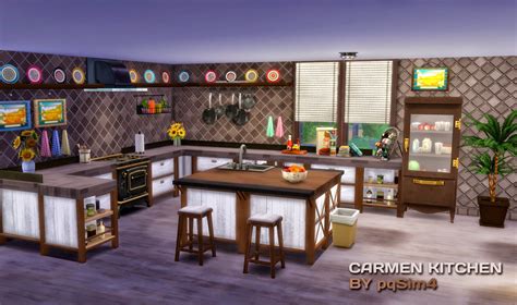 Sims 4 Carmen Kitchen