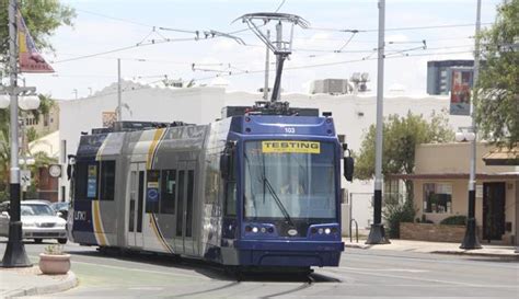 Tucson Streetcar System Begins Service July 25th
