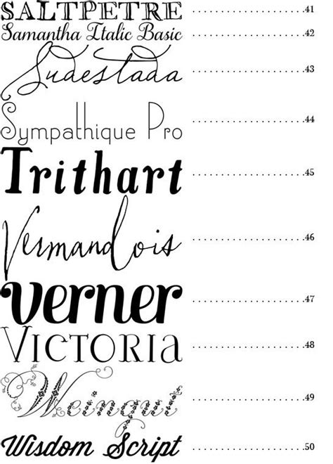50 Best Fonts Snippet And Ink Wedding Blog Cool Fonts Lettering