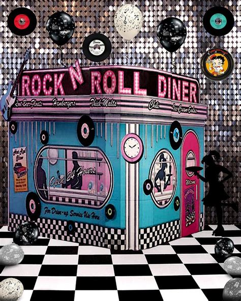 Charm City Photo Booths 50s Diner Photo 1 50s Theme Parties