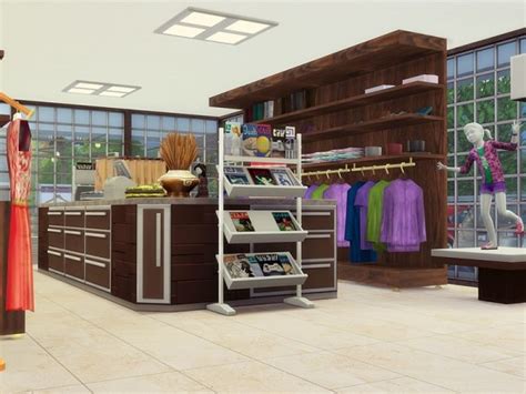 The Sims Resource Luxury Clothes Shop By Mychqqq • Sims 4 Downloads