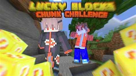 PEGANDO TUDO AS LUCKY BLOCKS PELO CAMINHO Lucky Blocks Chunk Challenge YouTube
