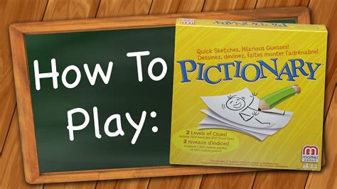 How To Play Pictionary Youtube
