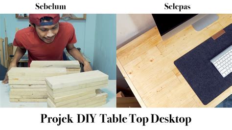 Be sure to put the 1/2 strip against the table top. Pine Tabletop Diy / Projects At Eidolon Easy Diy Pine Wood ...