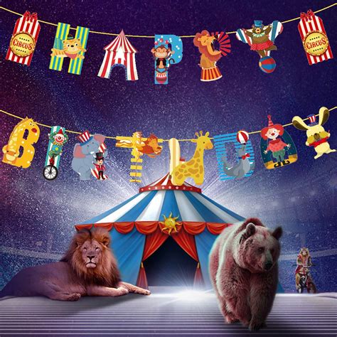 Buy Finypa Carnival Circus Party Decorations Supplies Circus Themed Birthday Party Decorations
