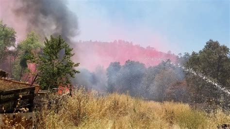 evacuations issued roads closed for yuba county grass fire