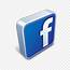 Facebook Logo 3d Button  Social Media PNG Similar