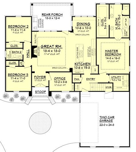 Acadian House Plan With Video 142 1155 3 Bedrm 1870 Sq Ft Home