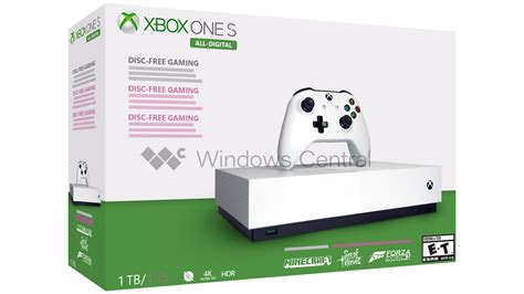 Xbox One S All Digital Edition Voici La Console De Microsoft Prête