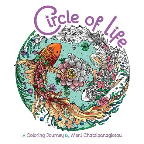 Buy Circle Of Life Coloring By Melpomeni Chatzipanagiotou