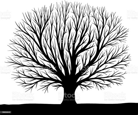 Artificial Tree Silhouette Stock Illustration Download Image Now Istock