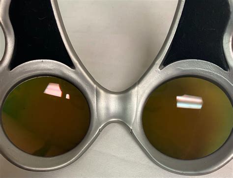 Original Vintage Oakley Sunglasses Over The Top Fmj Fire Lens