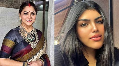 Kushboo Sundar Pens Heartfelt Posts To Daughters On Instagram In 2022 Sundar Actresses Daughter